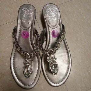 Vince Camuto Silver Sandals